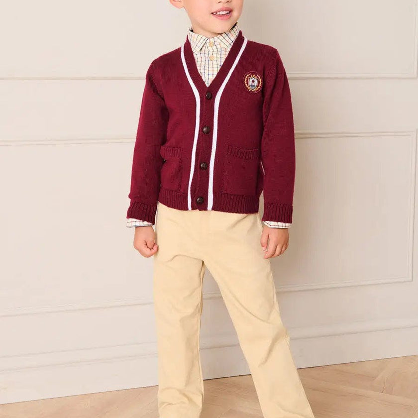 Plain Five Pocket Chino Trousers in Camel (4-10yrs)