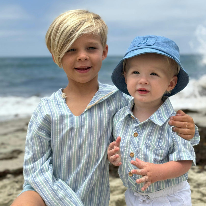 FISHERMAN Chambray Bucket Hat