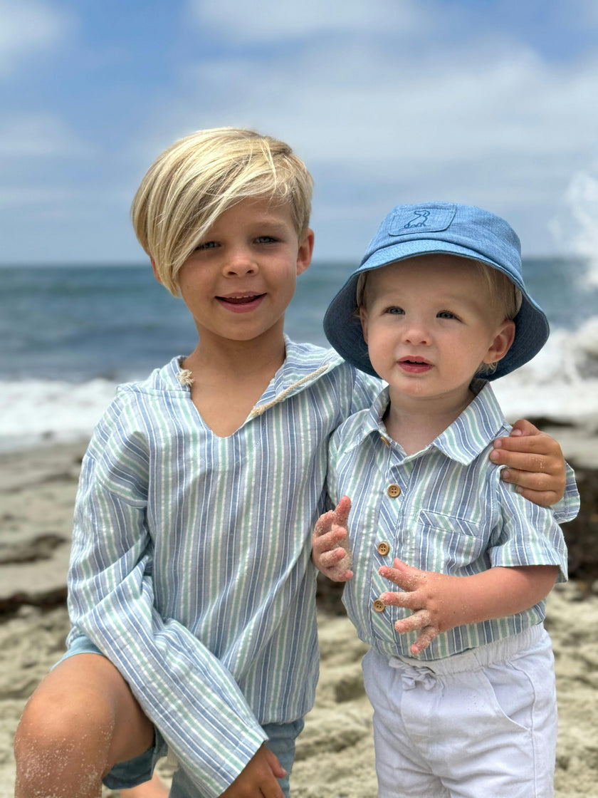 FISHERMAN Chambray Bucket Hat