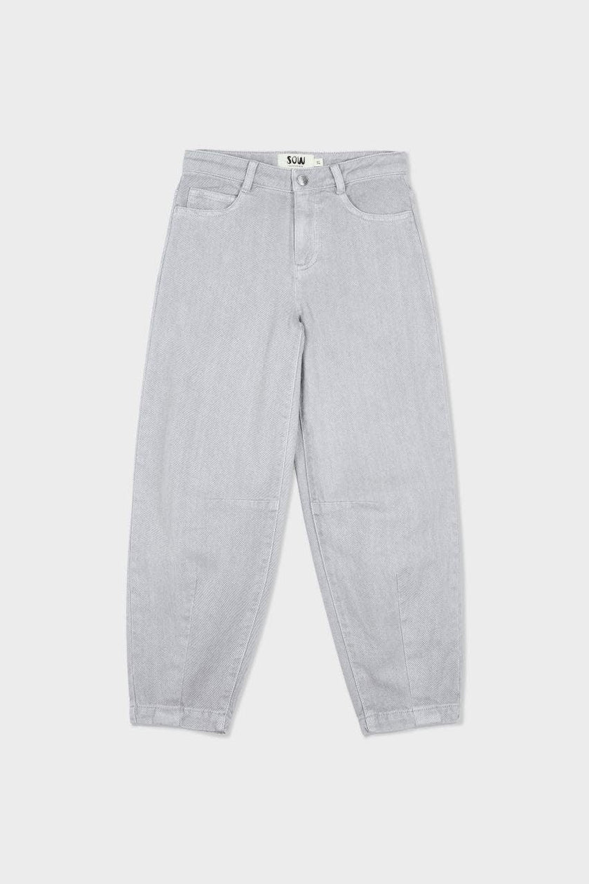 Organic Cotton Denim Barrel Jean
