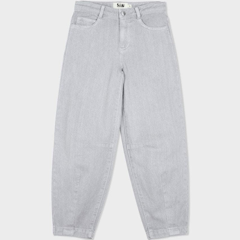 Organic Cotton Denim Barrel Jean