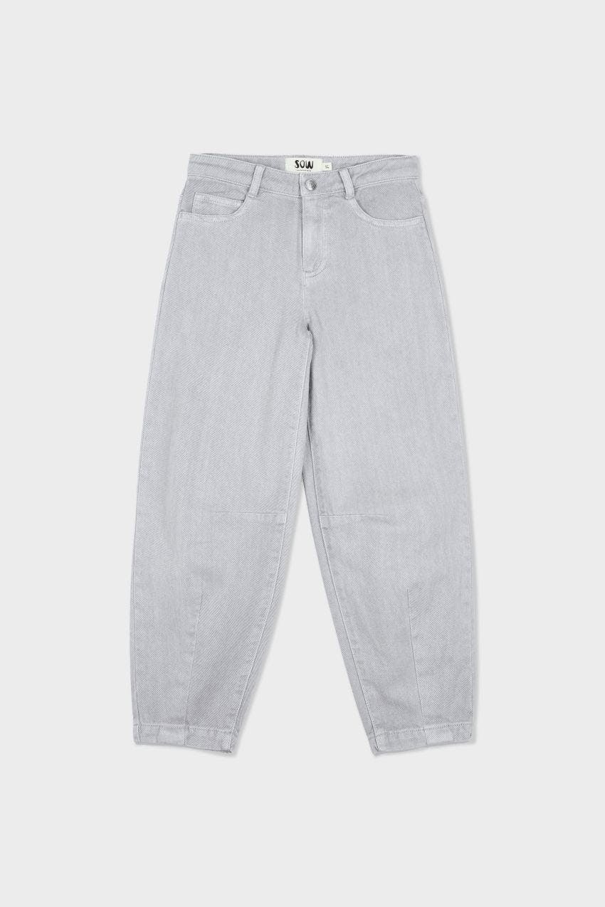 Organic Cotton Denim Barrel Jean