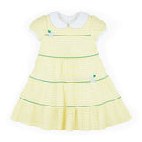 Stripe Dress With Flowers