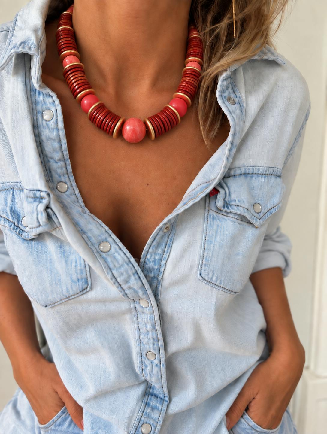 Red Hot Chili Pepper Necklace
