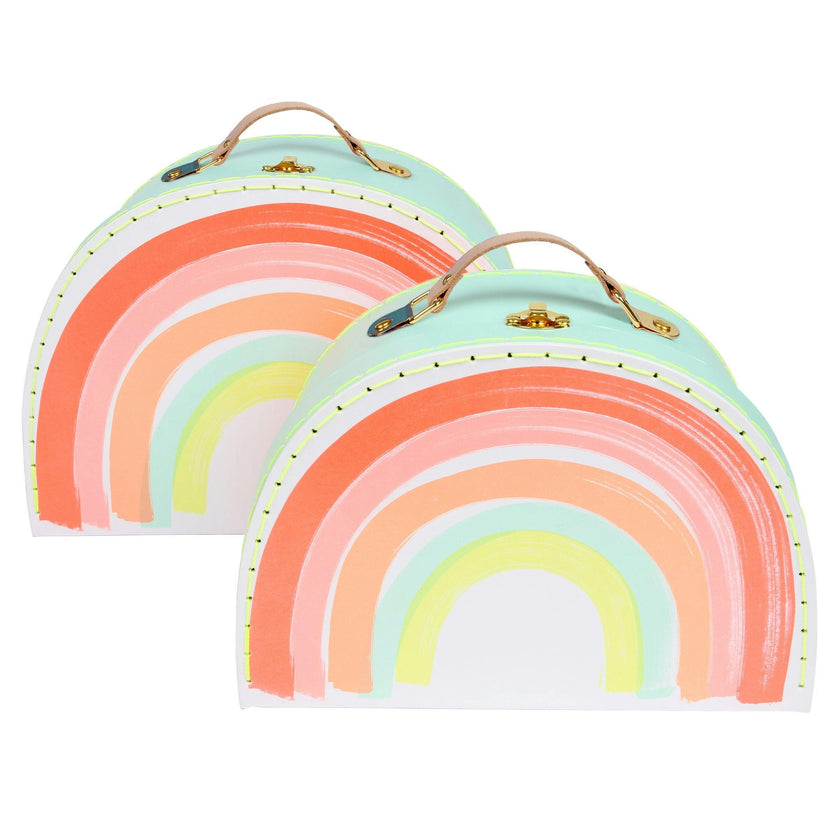 Rainbow Suitcases