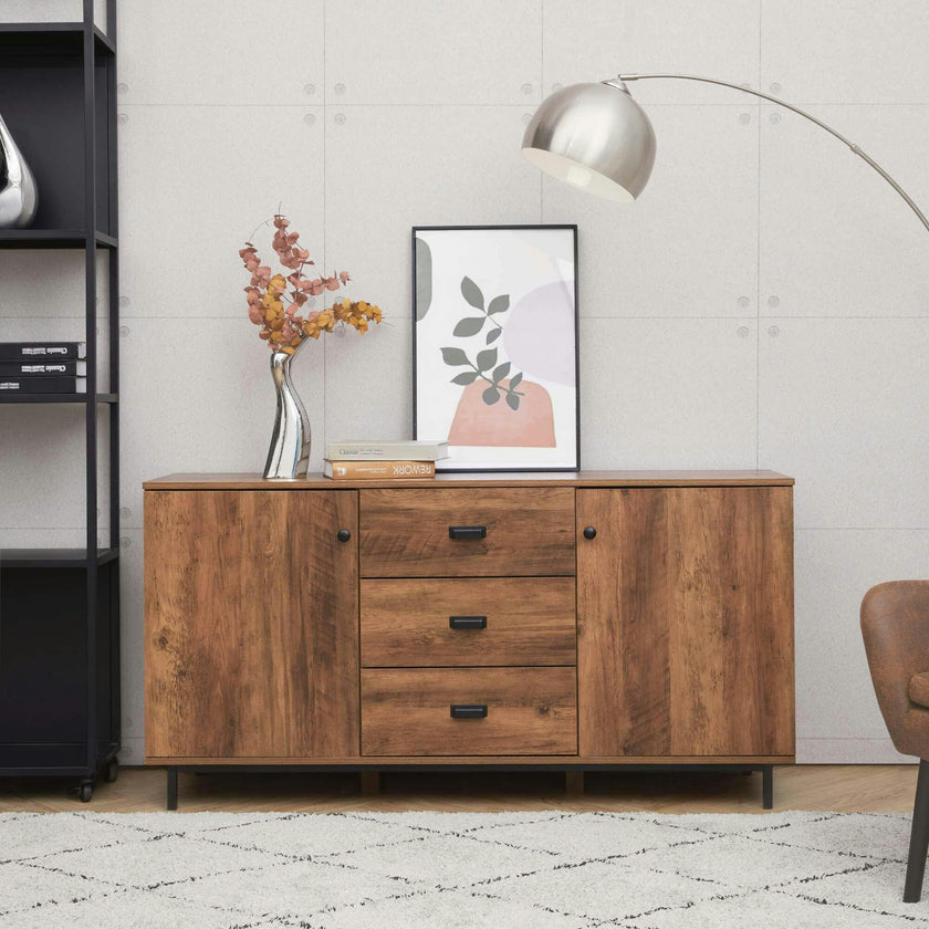 Brooklyn Sideboard with Storage Plus Metal Legs and Handles