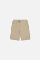 Slant Pocket Bermuda Shorts Light Taupe