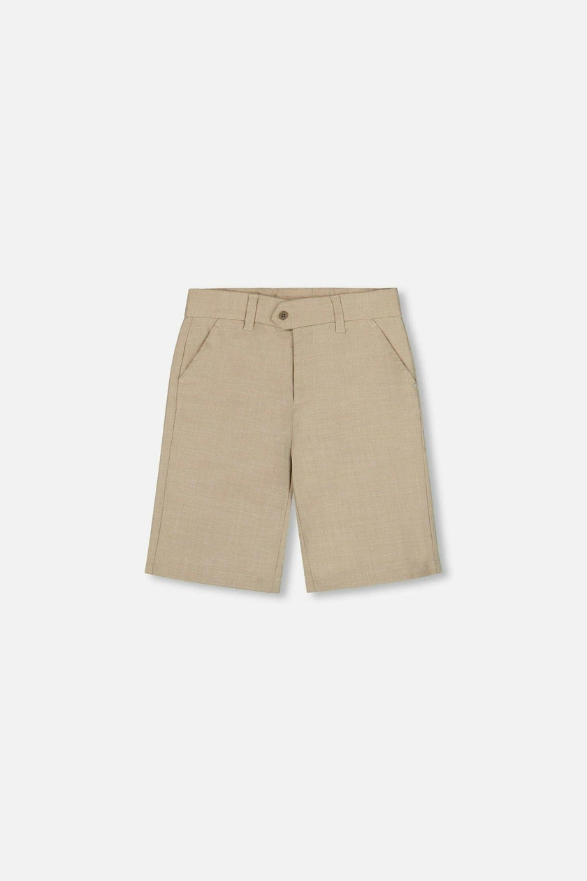 Slant Pocket Bermuda Shorts Light Taupe