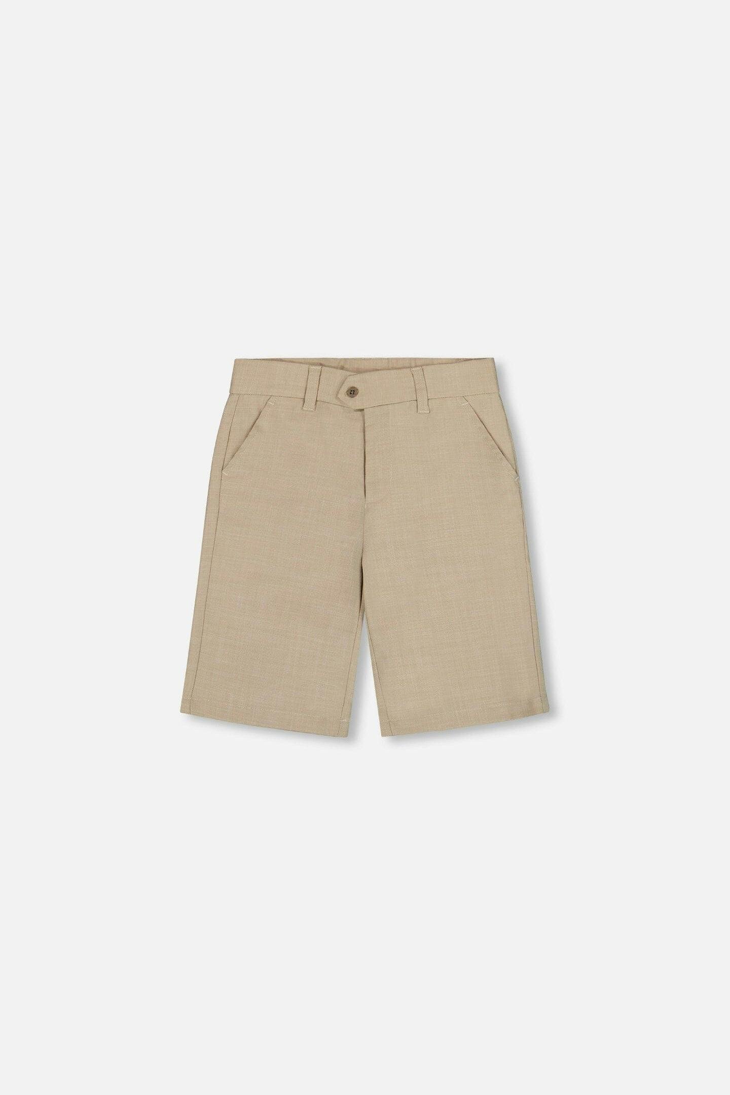 Slant Pocket Bermuda Shorts Light Taupe