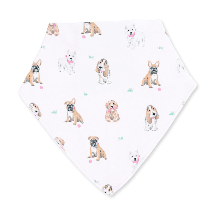 Bestie Dogs Pink - Bandana Bib