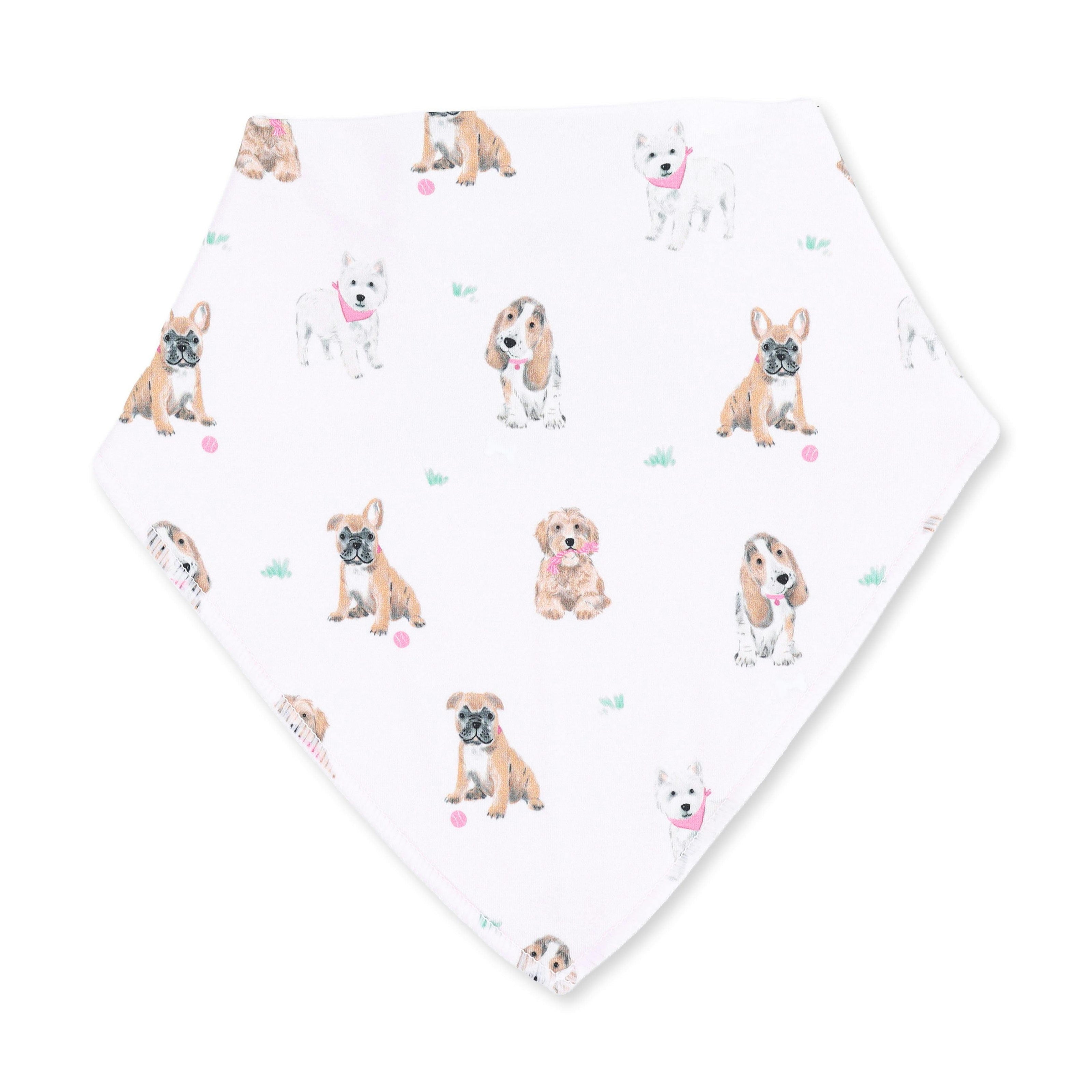 Bestie Dogs Pink - Bandana Bib