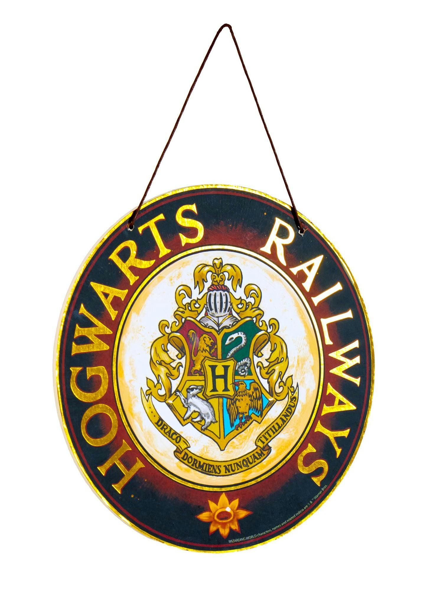 8-inch Harry Potter Hogwarts Wall Sign Decoration