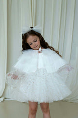 Sparkle White Dress Set