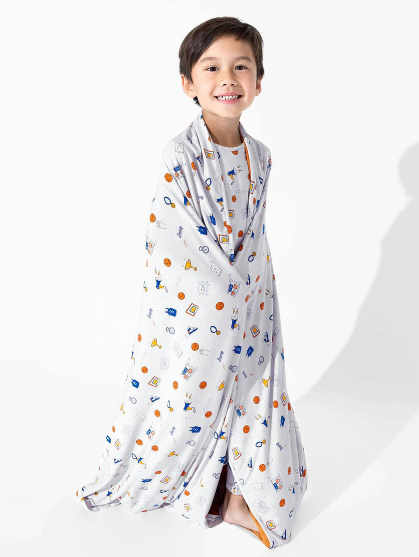 All Star Basketball Bamboo Blanket