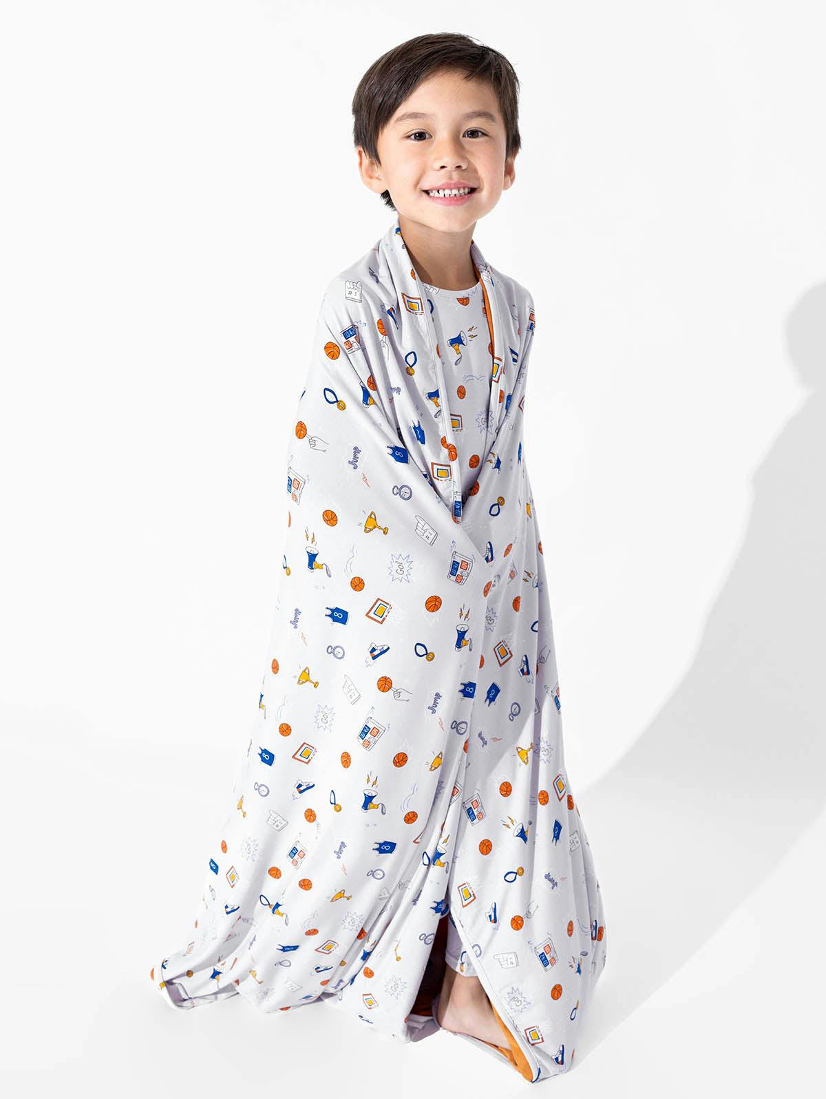 All Star Basketball Bamboo Blanket