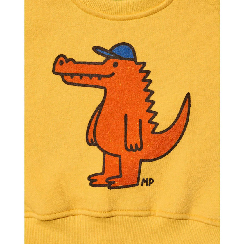 Yellow Classic Croc Sweatshirt