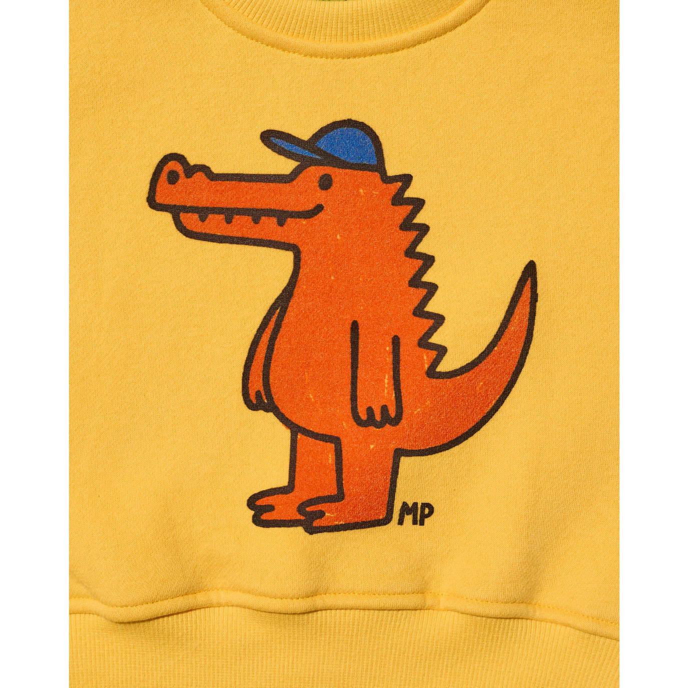 Yellow Classic Croc Sweatshirt