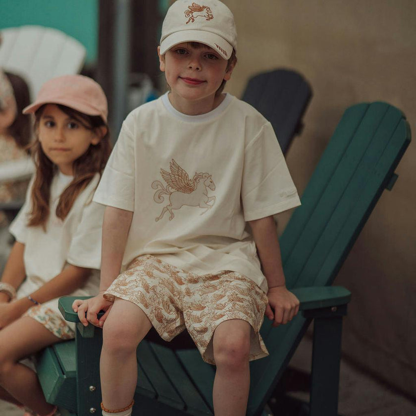 Play Shorts | Organic Cotton Terry - Pegasus