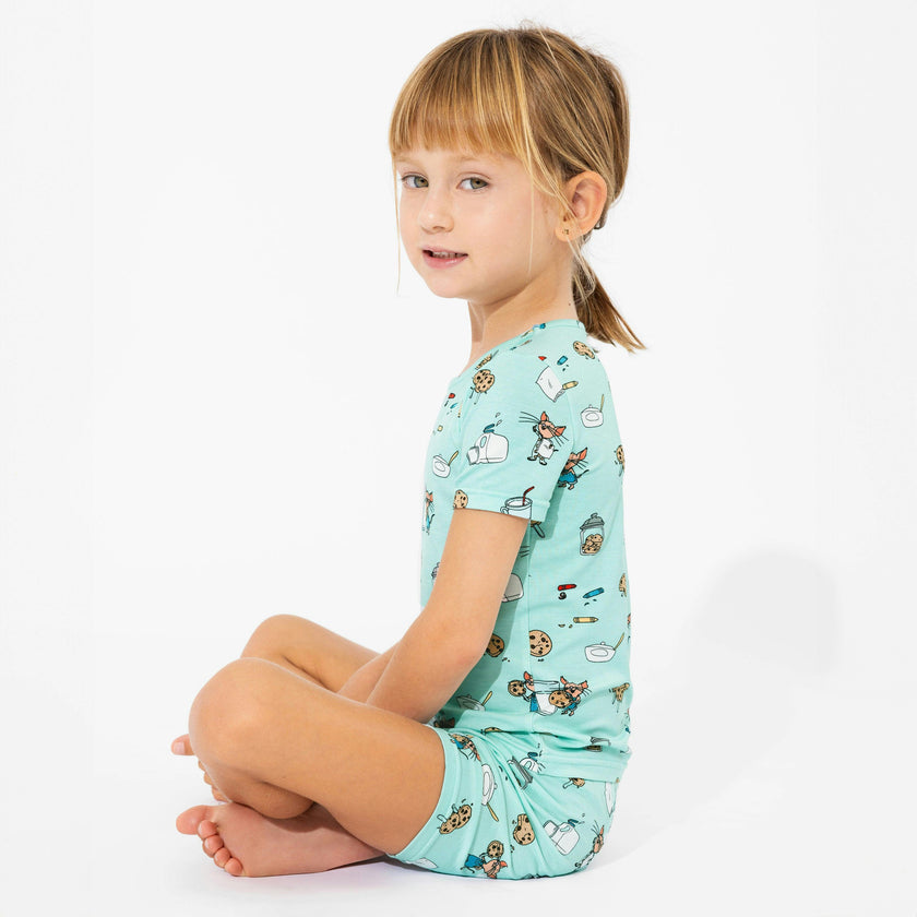 If You Give A Mouse A Cookie Bamboo Kids Pajama Short Set