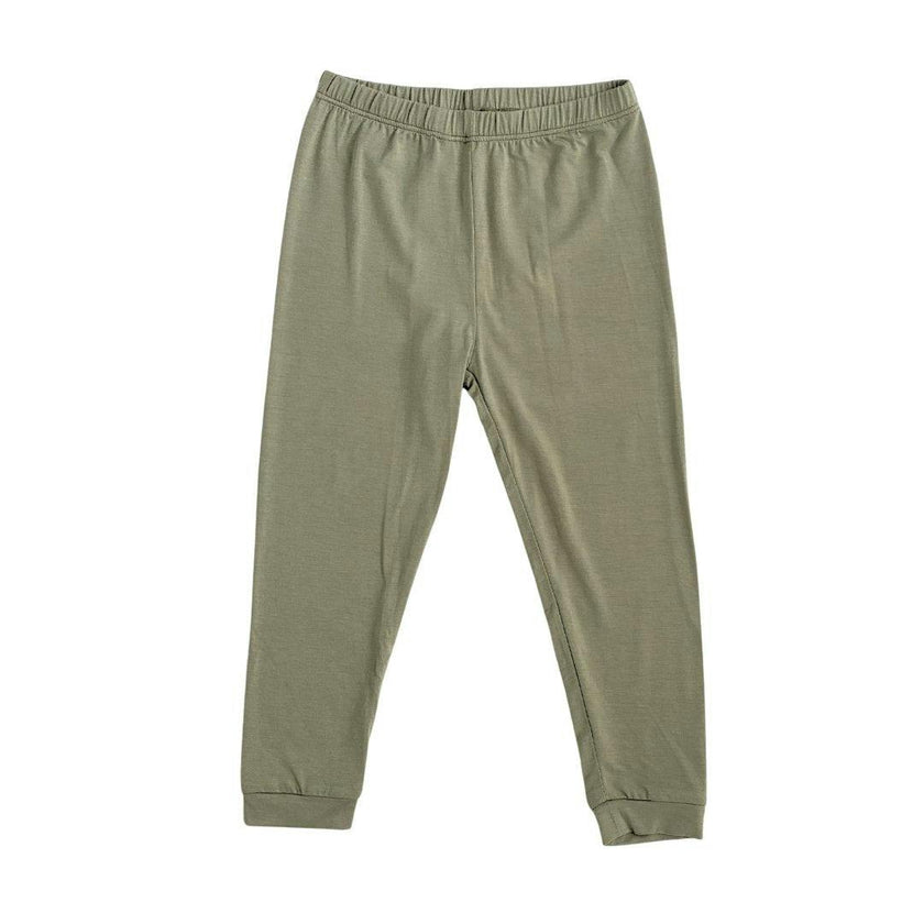 Solid Long Sleeve Pajamas