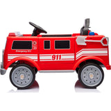 12V Freddo Fire Truck 1 Seater Ride on