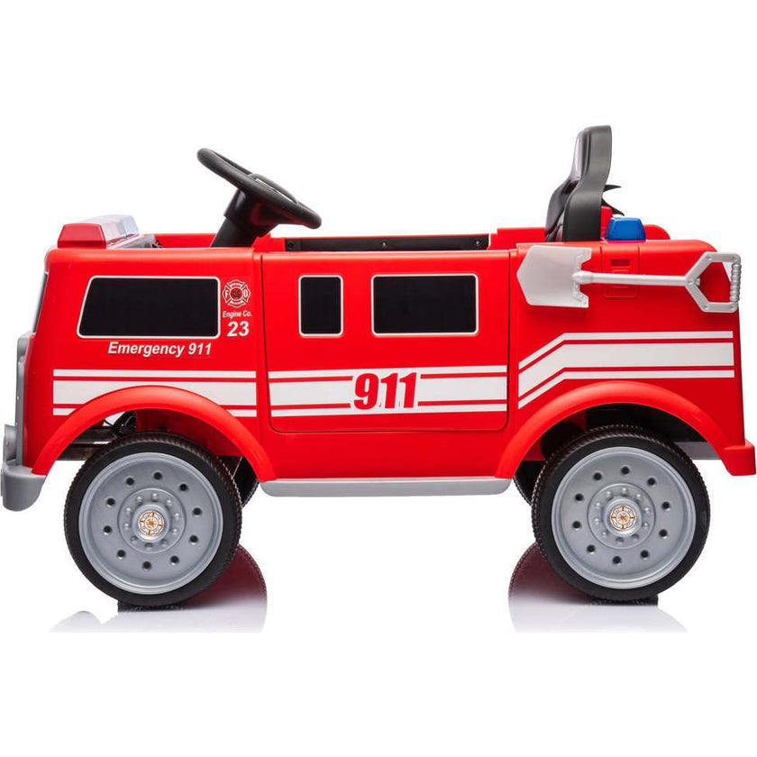 12V Freddo Fire Truck 1 Seater Ride on