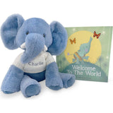 Welcome To The World Book with Personalized Baby Soft Toy