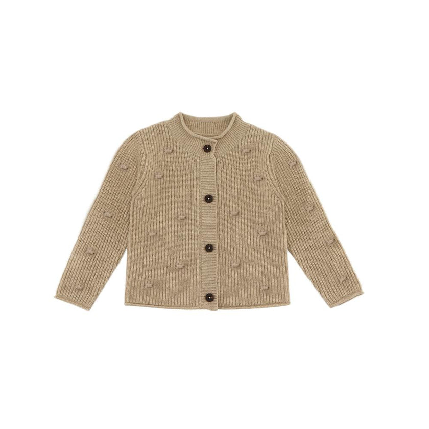 Marloes Merino Wool Cardigan | Biscotti Melange