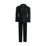 Black Slim-Fit Suit Set