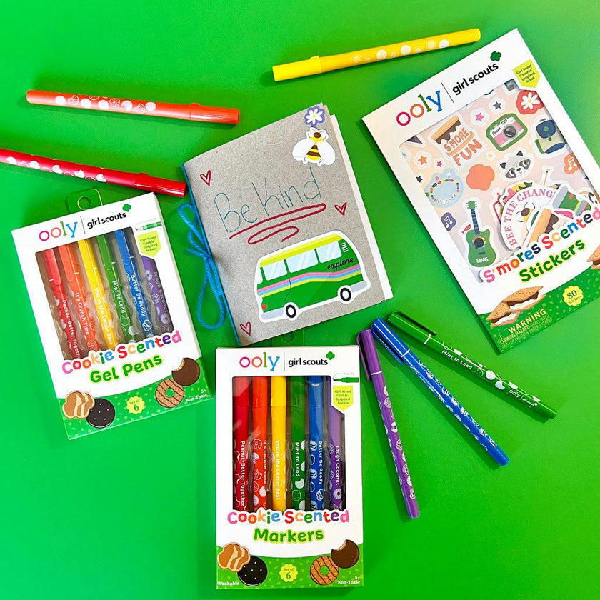 OOLY x Girl Scouts Cookie Scented Markers - Set of 6