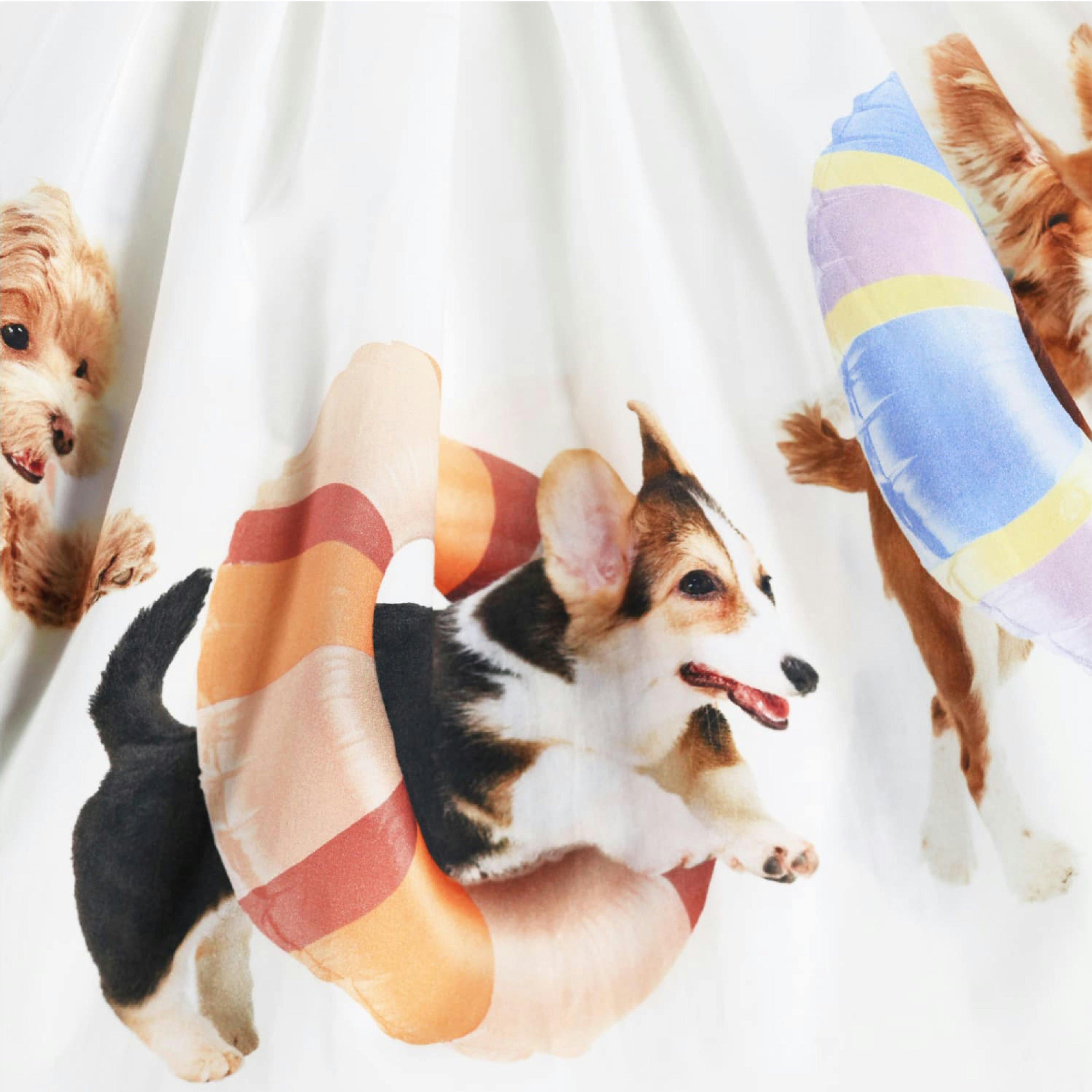 Molo Cassandra Puppy Print Dress