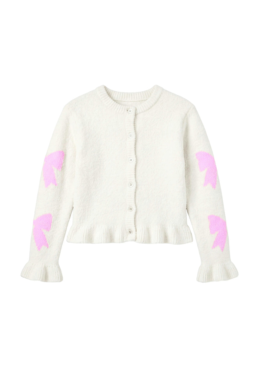 Ivory Cardigan Sweater - Cream