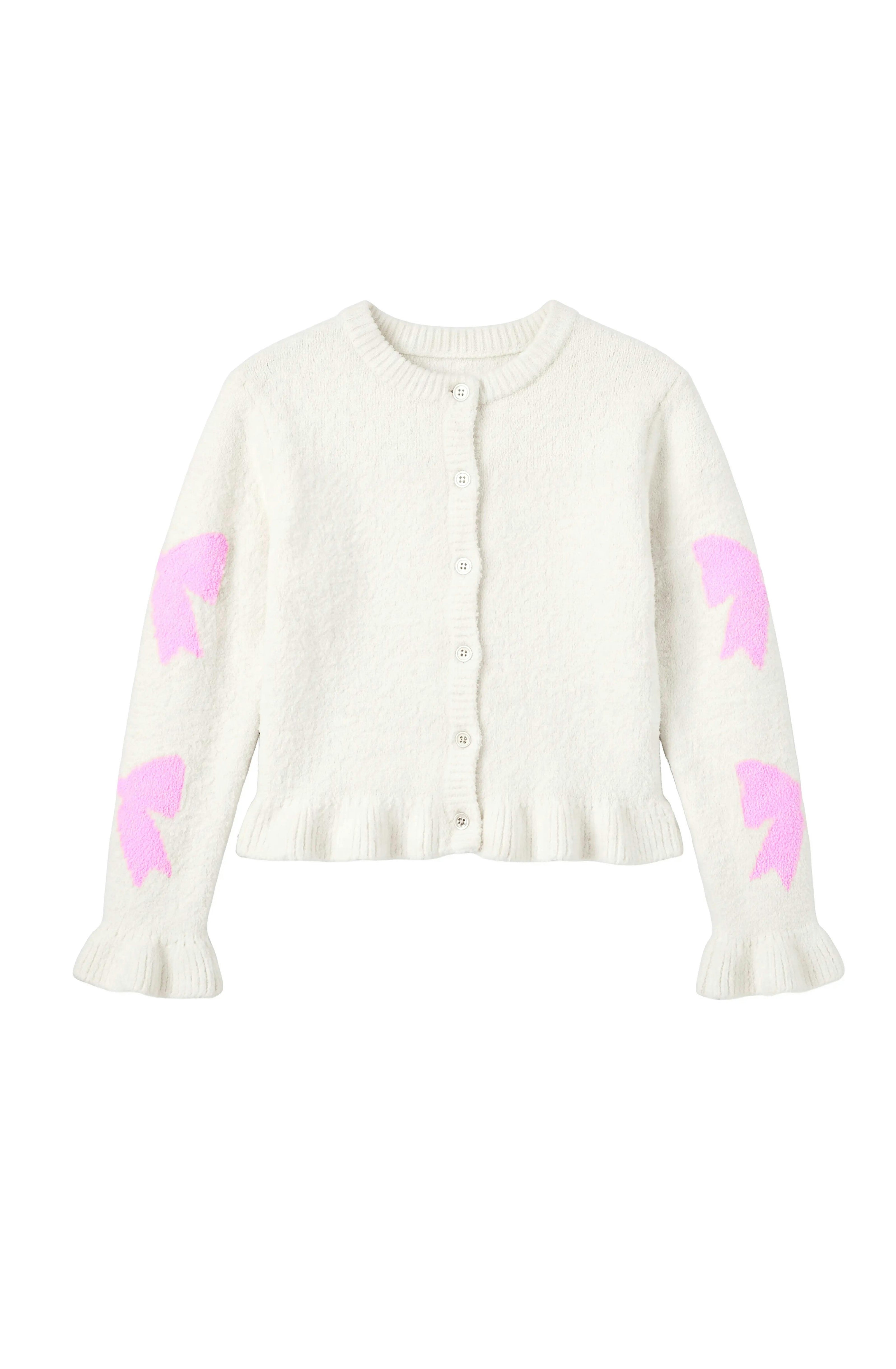 Ivory Cardigan Sweater - Cream
