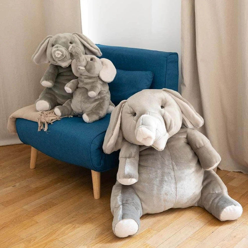 LA PELUCHERIE My Elephant Basile - Medium 40cm