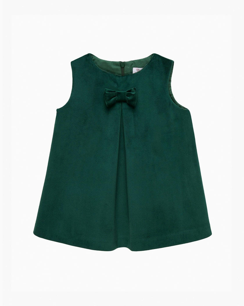Baby Esme Velvet Pinafore