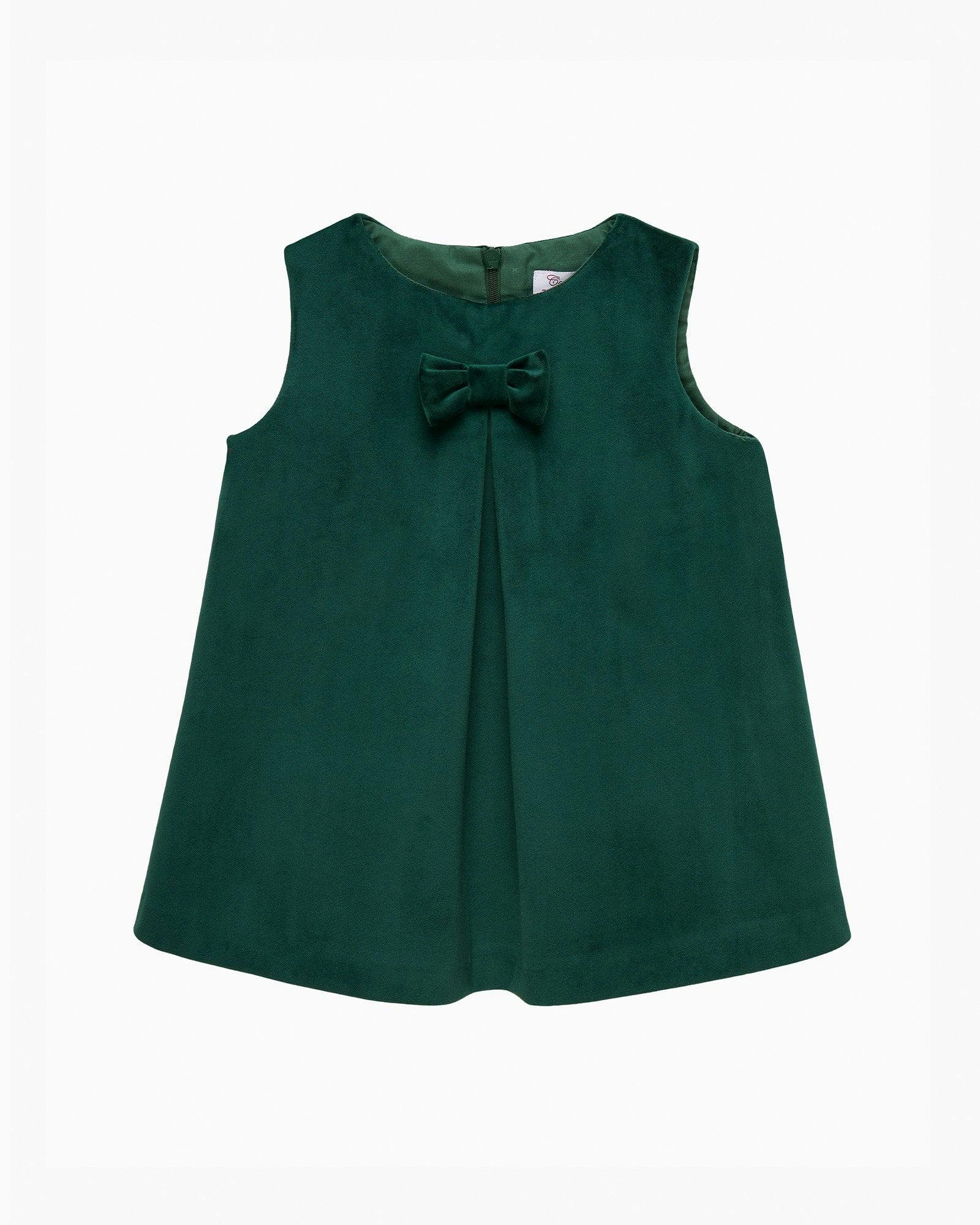 Baby Esme Velvet Pinafore