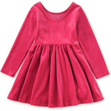 Velour Ballet Dress, Pink