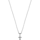 Brooklyn Cross Necklace - Cable Chain