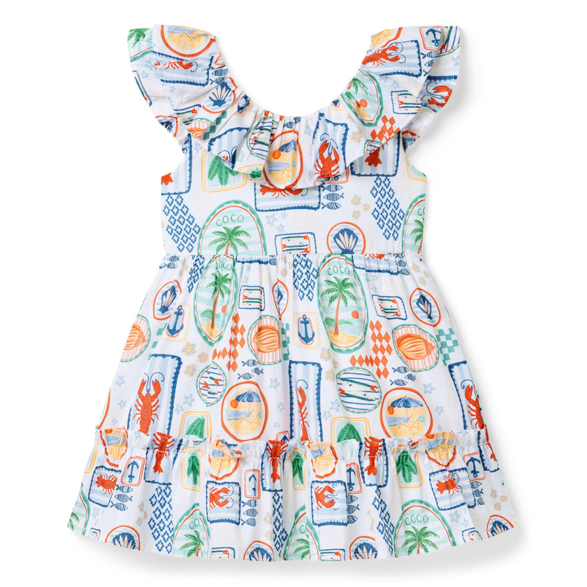 The Nantucket Coast Dress, multicolor