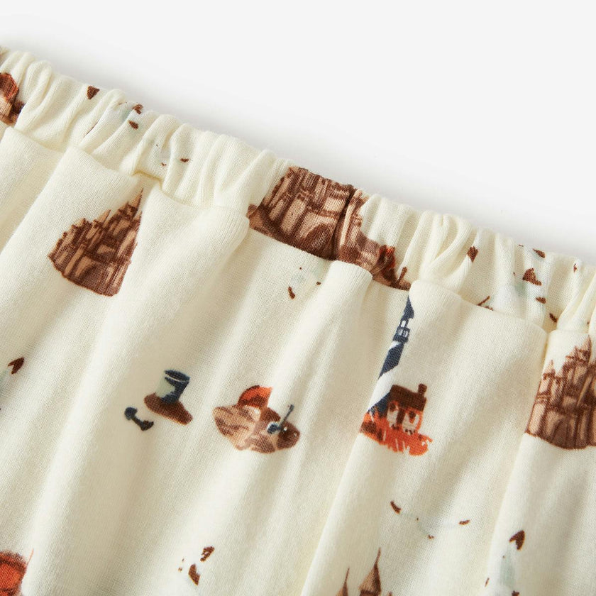 Sandcastle Organic Cotton Ruffle Bloomer
