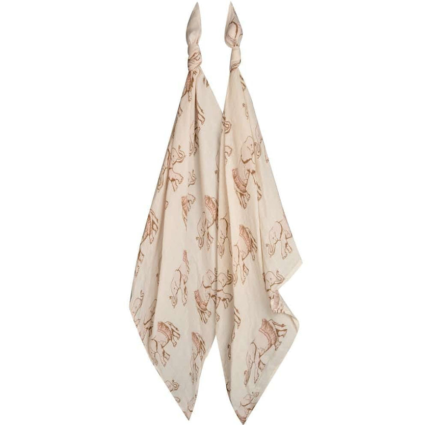 Tutu Bamboo Muslin Two-Piece Burp Cloth Set