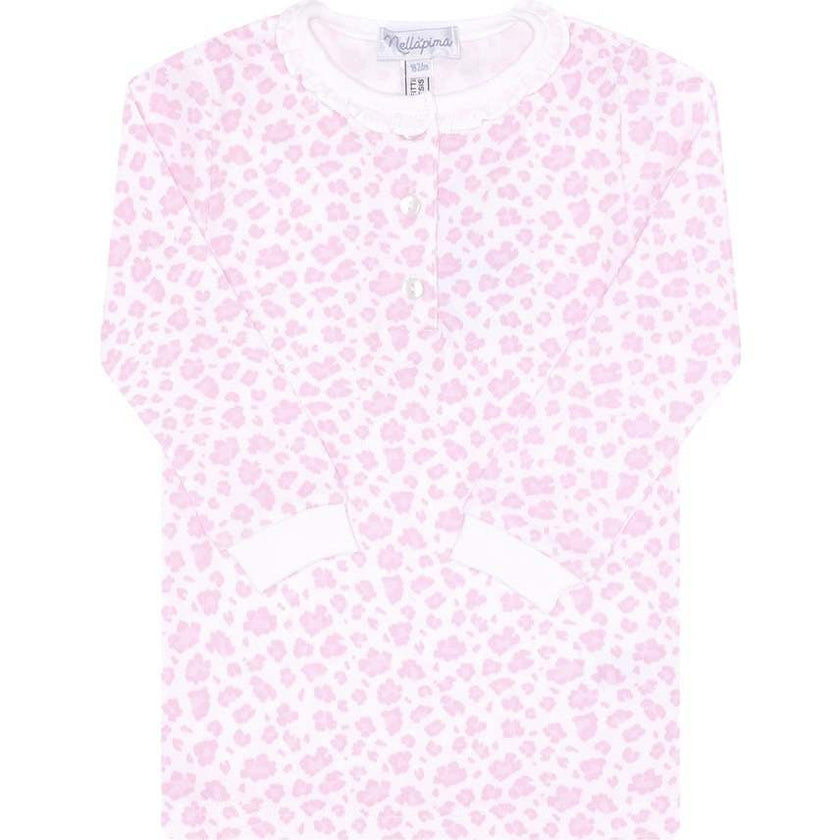 Pink Cheetah Print Pajama, Pink