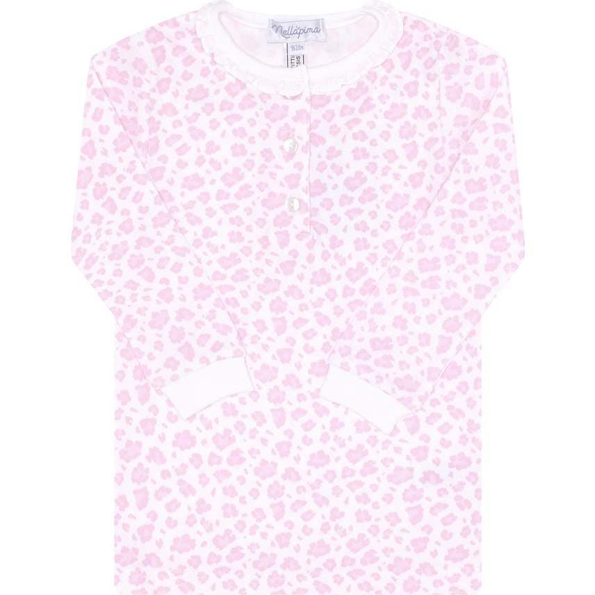 Pink Cheetah Print Pajama, Pink