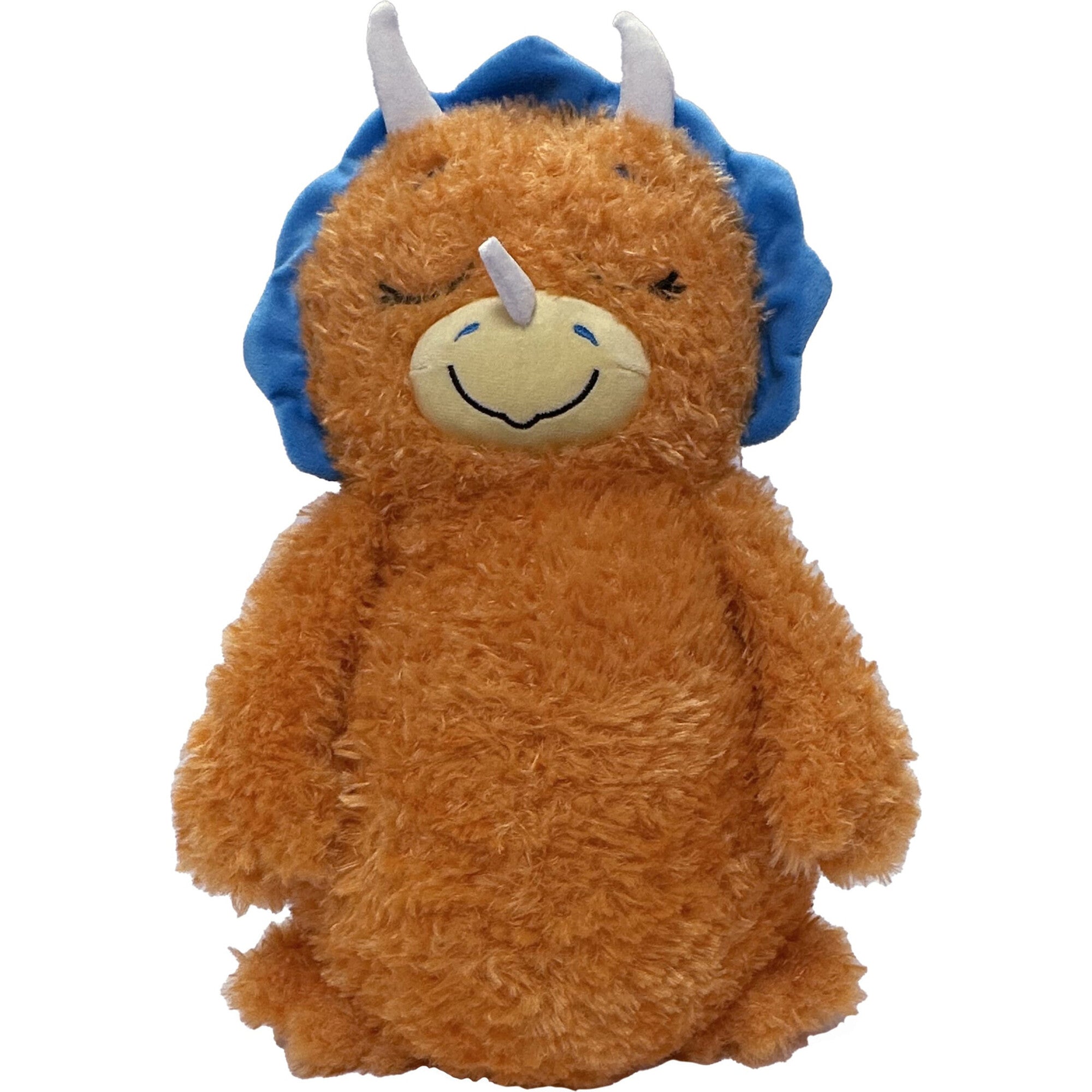 Happy Nappers: Adorable Storables -Dino Triceratops- Brown/Blue