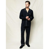 Men's Pima Pajama Set in Black