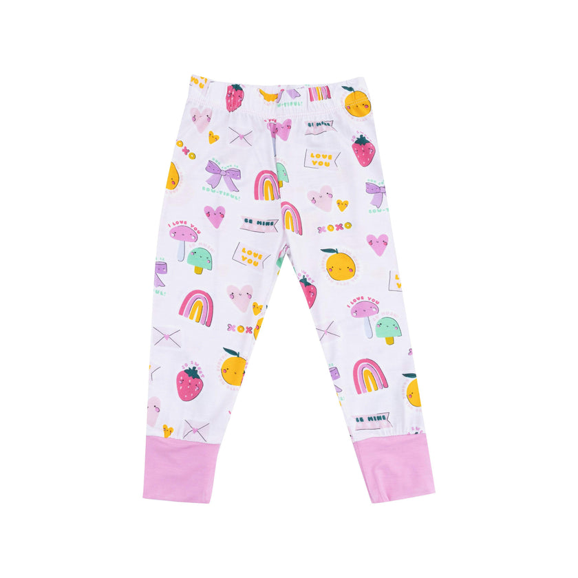 My Funny Valentine - Pink - Long Sleeve Loungewear Set