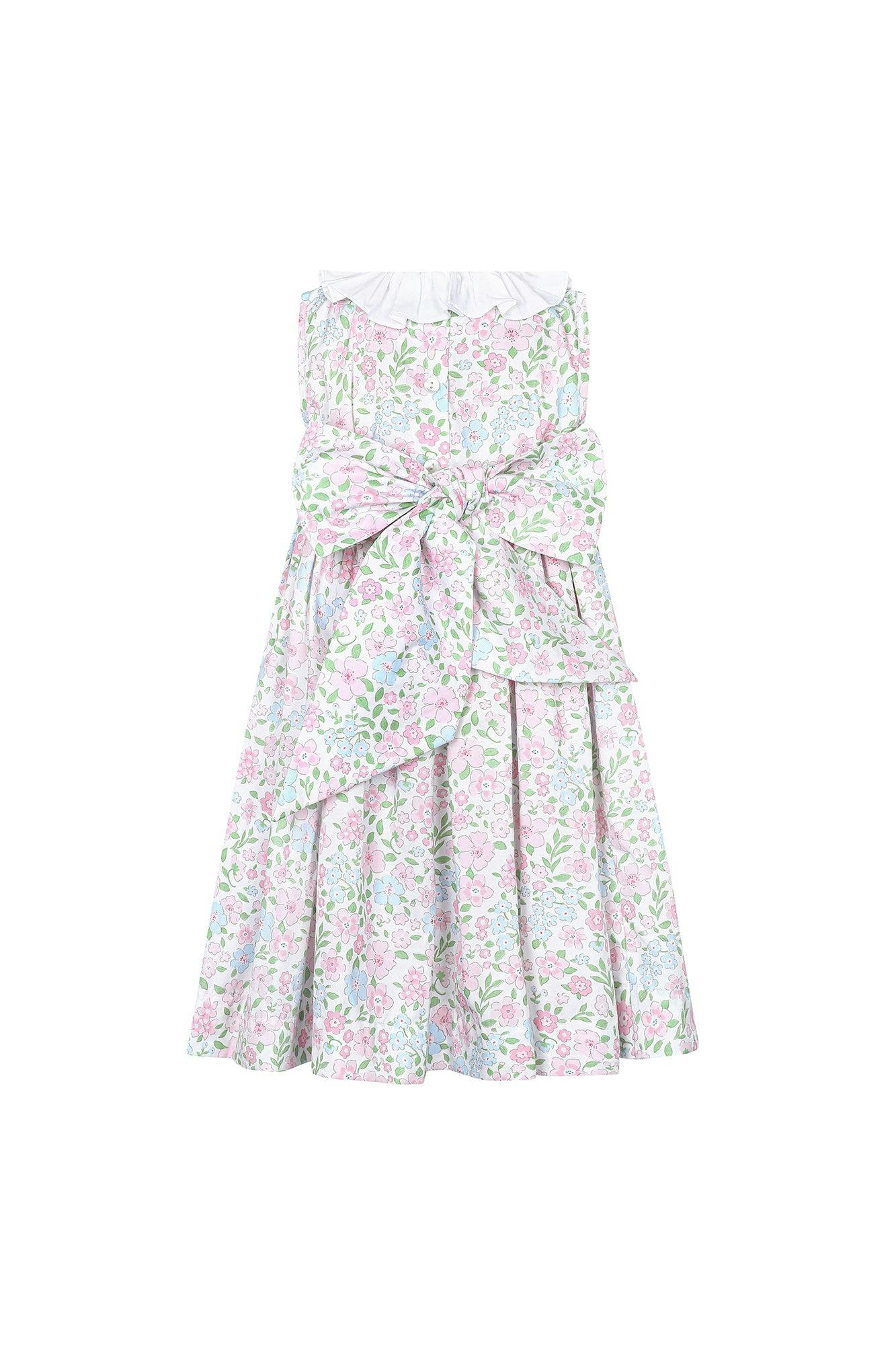 English Garden Woven Spring Dress
