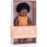 Colourful Edition Collection - Baby Doll African Girl 15" (melon rompers)