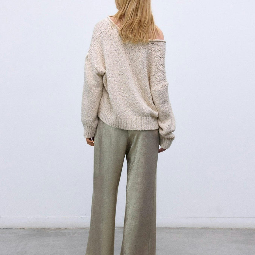Saffron Woman Pant Gold