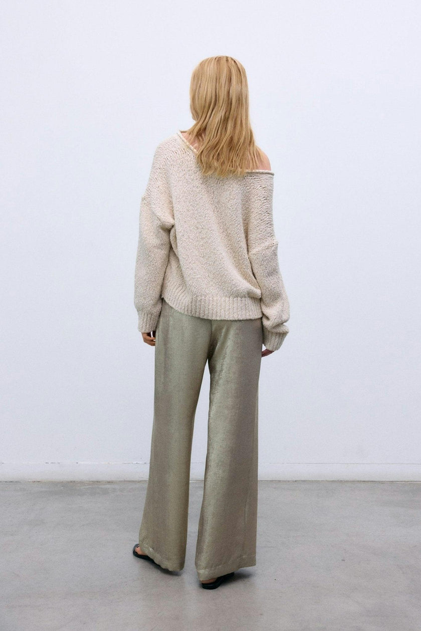 Saffron Woman Pant Gold
